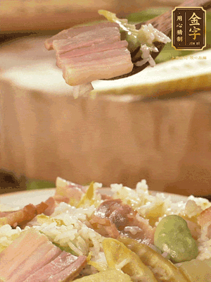 拌入蔬菜，菜綠意自然來(lái)都被香迷糊了